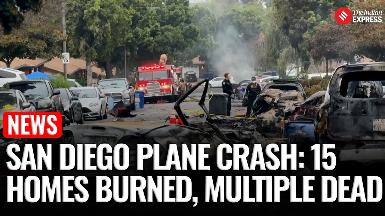 San Diego Plane Crash Kills Multiple, Sparks Fire That Destroys 15 ...