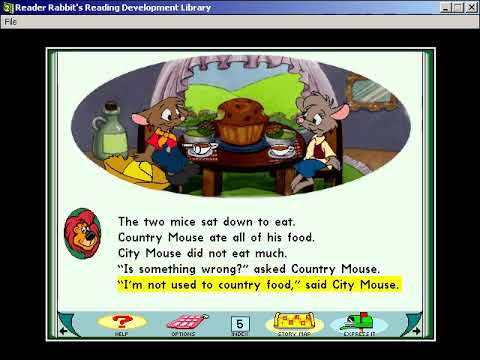 Reader Rabbitu0027s Reading Development Library 2 Gameplay