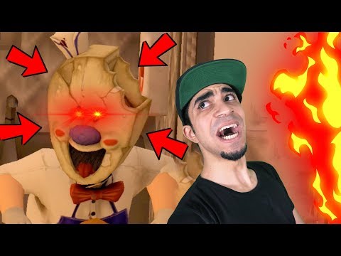 الهروب من رجل الايس كريم المرعب Ice Scream Horror