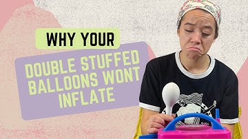 HOW TO Inflate BALLOONS That are Double Stuffed | The Party Thieves