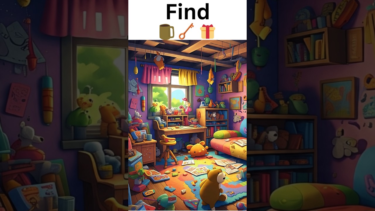 Find hidden objects challenge! 