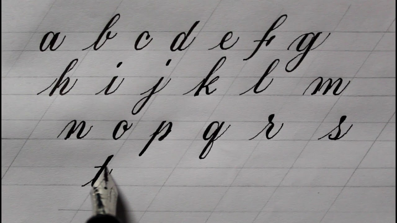 Cursive handwriting for beginners  handwriting practice  handwriting  like print