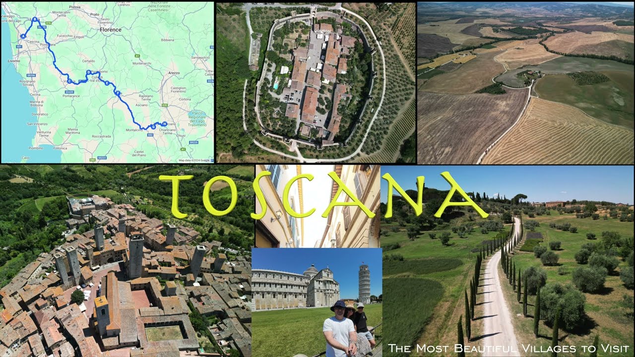 Toscana: Best Destinations to Travel | 4K