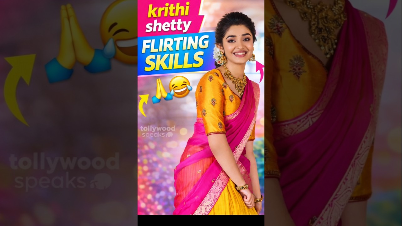 krithy shetty flirts 