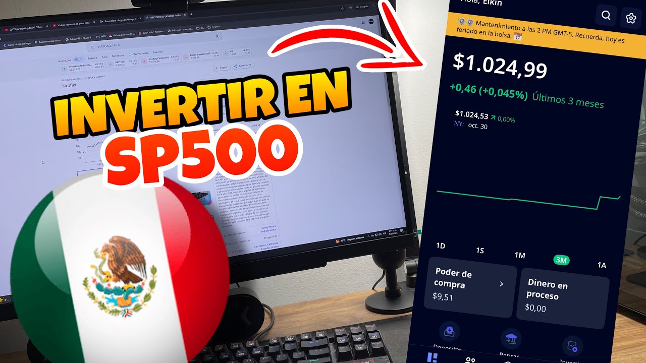 👉 Como INVERTIR en el SP500 desde MEXICO 🔥 - YouTube
