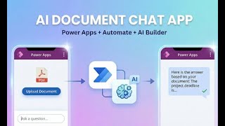 Implement Custom RAG in Power Apps: Upload & Query Docs with AI Builder