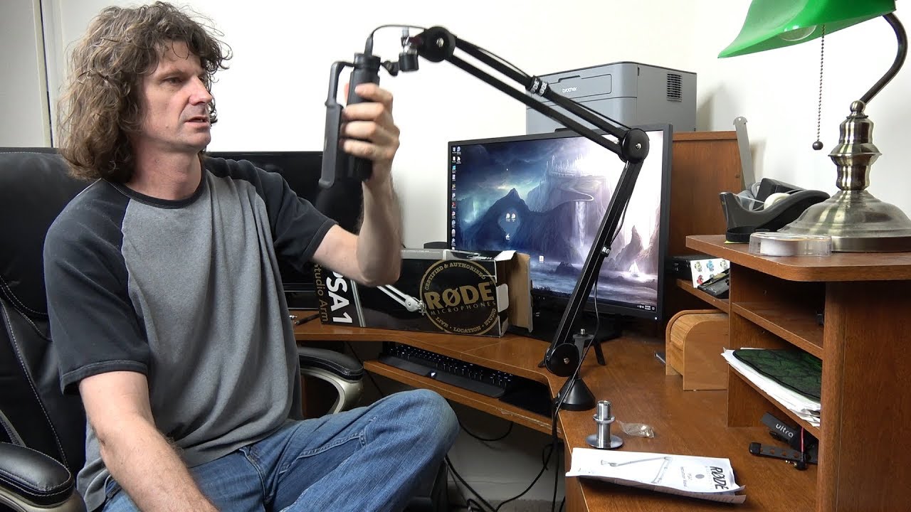 Rode Psa1 Mic Boom Arm Review Youtube