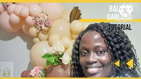 HOW TO MAKE A BALLOON GARLAND FOR THE FIRST TIME #DIY BALLOON GARLAND TUTORIAL FOR BEGINNERS !