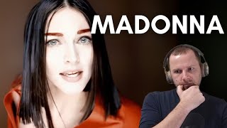 MADONNA - NOTHING REALLY MATTERS (Video Reaction + David Bowie tangent!)