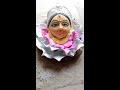 handmade jewellery #handmade clay Jewellery #diy#durga face' jewellery #ky se kya