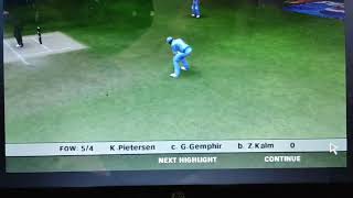 EASports cricket 2007 .. lethal bowling.. Learn bowling techniques screenshot 5
