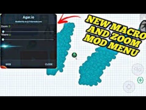 AGARIO NEW IOS 2.14 MACRO + ZOOM MOD MENU TUTORIAL(AGAR.IO MOBILE) 