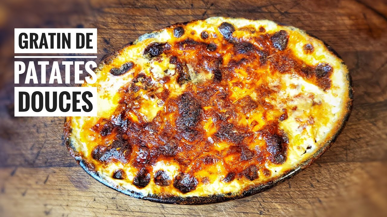 GRATIN D'AUTOMNE aux PATATES DOUCES