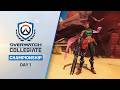Overwatch Collegiate Championship | Day 1