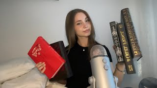 ASMR My Favorite Books 📚(tracing, tapping, show & tell) Part 2
