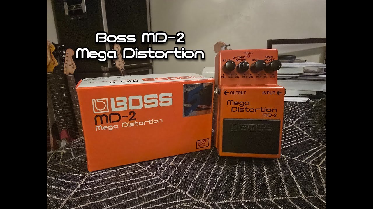Boss MD-2 Mega Distortion | Blind Review - YouTube