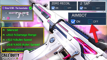 GRAU 5.56 Best Gunsmith & "Zero Recoil" Loadout | Best Grau 5.56 Attachments in Season 10 COD Mobile