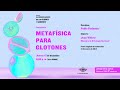 Conferencia Metafísica para glotones | Juan Villoro | El mundo mágico de los olores y sabores