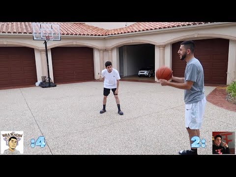 BASKETBALL 1v1 vs FaZe Rug! ($5,000 BET)