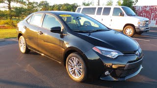 2015 Toyota Corolla LE Plus Full Tour & Startup at Massey Toyota