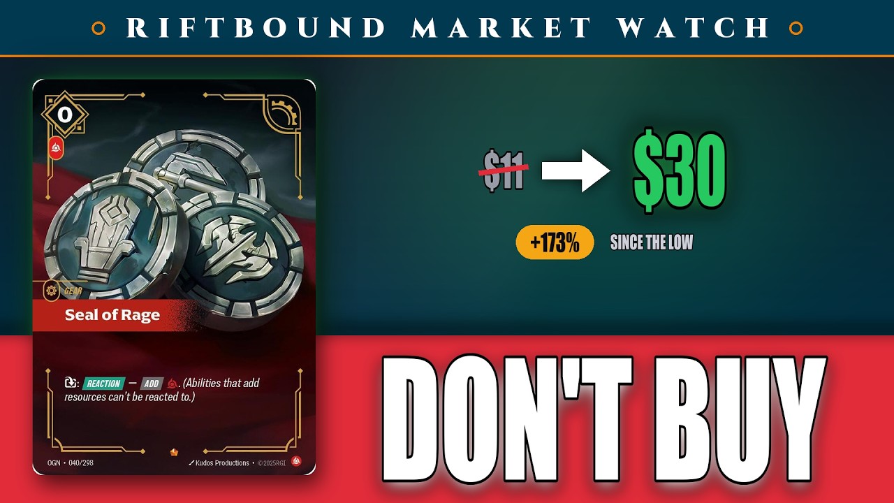 The Only Riftbound Card I'm Buying This Week It's Not Seal of Rage