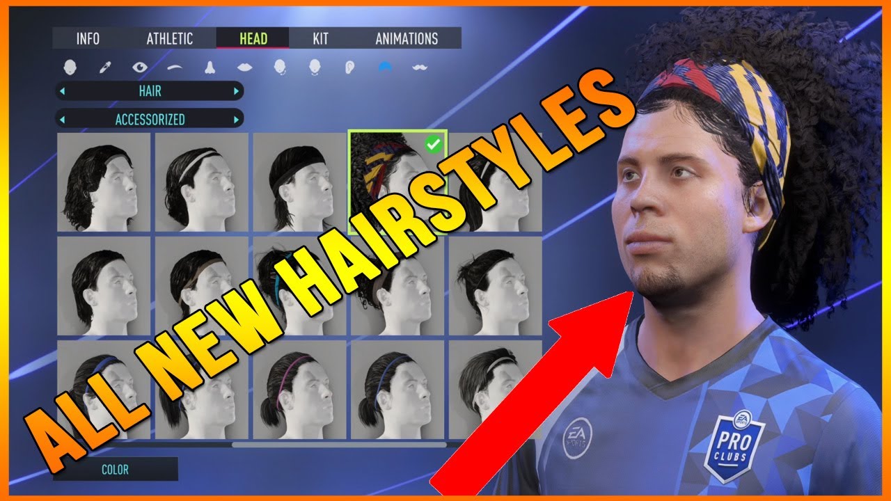 FIFA 22 Next Gen All New Hairstyles (PS5) YouTube