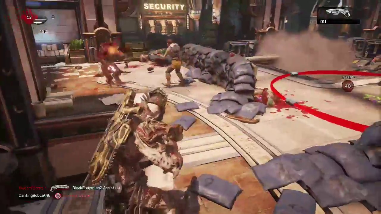 GOW 4 Multiplayer: King of The Hill on War Machine