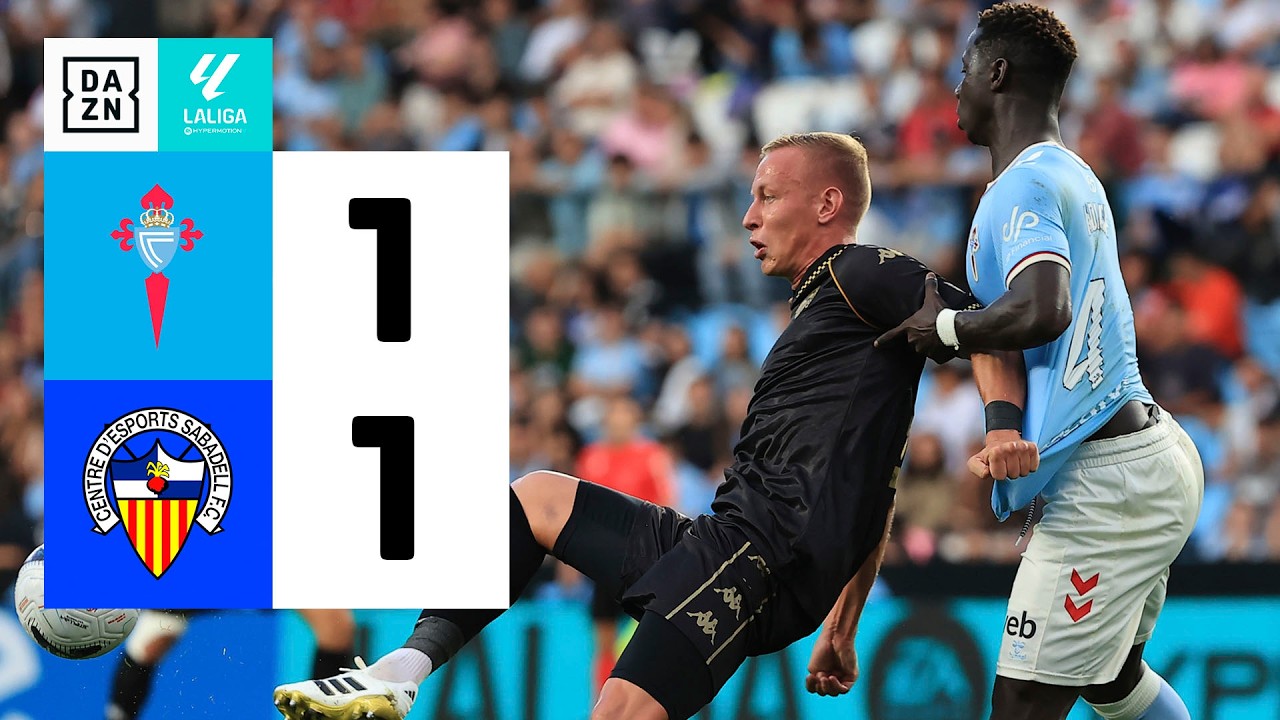 Resumen: Celta Fortuna vs CE Sabadell (1-1) | Resumen | Highlights LALIGA HYPERMOTION