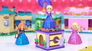 What have they done to Rapunzel's face? Twirling Rapunzel Disney Princess Lego set build & review