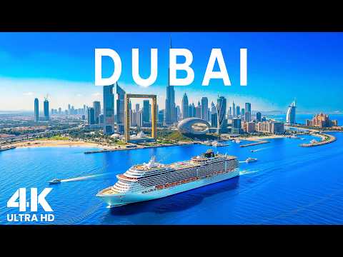 Dubai 4K Drone Footage | Burj Khalifa, Palm Jumeirah & Luxury Coast