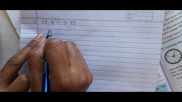 Problem set 42 /Standard 5th / Chapter 9- Decimal and Fractions /Subject-Maths