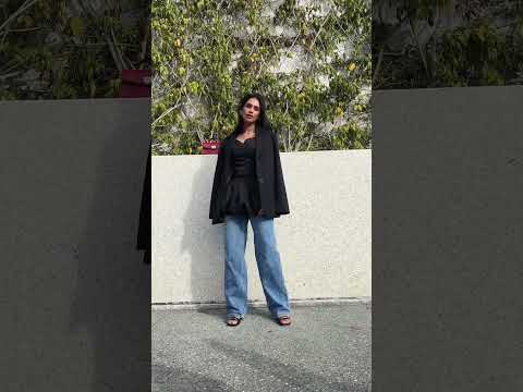 How to style bubble dress in winter.