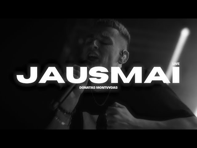 Donatas Montvydas - Jausmai (LIVE) class=