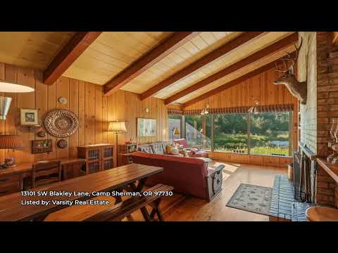 13101 SW Blakley Lane, Camp Sherman, OR home video tour