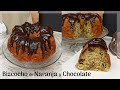 🍊BUNDT CAKE de NARANJA y CHOCOLATE 🍫| Bizcocho de Naranja y Chocolate | Orange Chocolate Bundt Cake