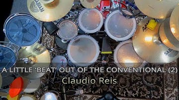 Cowbells, jam blocks, tambourine, bongos on the drum kit - A Little 