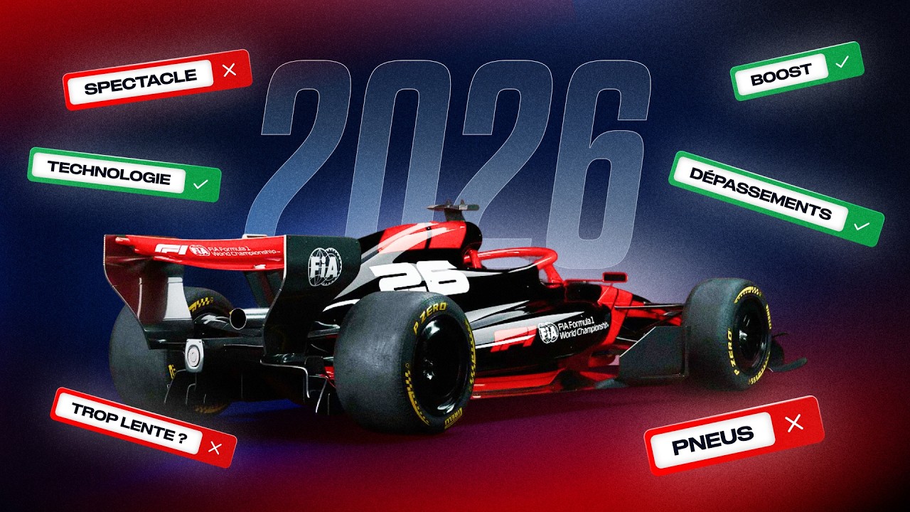 LA F1 EN 2026 : 4 RAISONS DE S'INQUIÉTER.