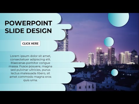 Video How to make a PowerPoint presentation - Design ideas... - youtube