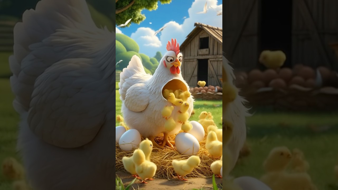 The Million-Chick Miracle: A Farmer’s Feathered Fiasco 🐔✨ |Hilarious Pixar-Style Animated Adventure