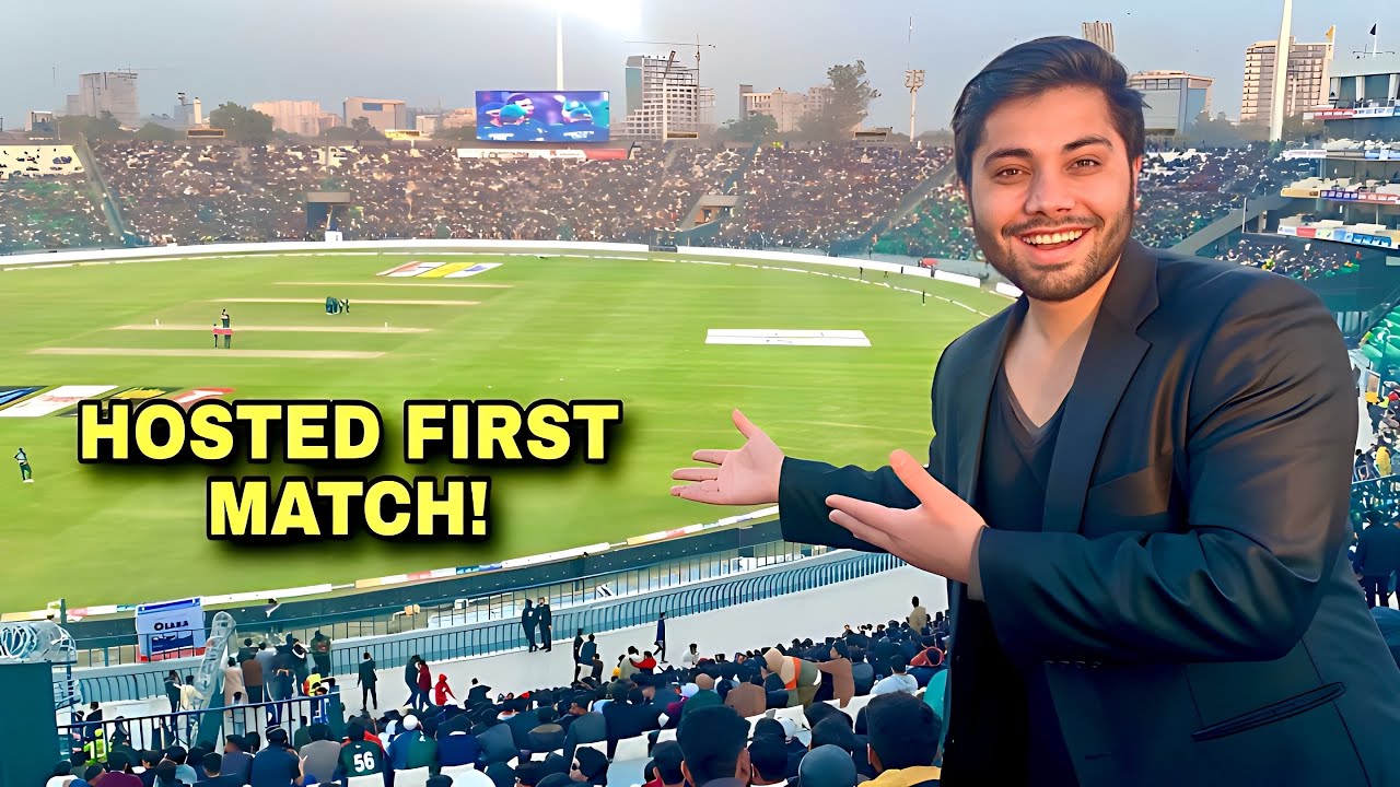 BREAKING! 🛑 House Full In Gaddafi Stadium Lahore | Live Fans Reactions ...