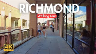 Richmond Virginia Summer Walking Tour | Short Pump Mall 4K