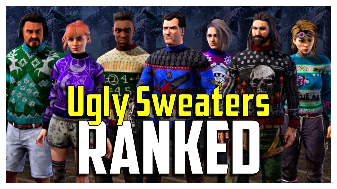 Every Ugly Sweater Ranked From Worst To Best Dead By Daylight Tier List YouTube