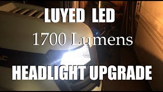 Luyed LED 1700 Lumens 1156 Lights Headlights Upgrade for Garden Tractor or Backup/Reverse lights