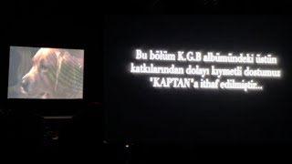 Grup84-KGB 21/10/2022-Kültürpark’ konserin bu bölümünü kaybettiği dostları Kaptan’a ithaf etmeleri🤍