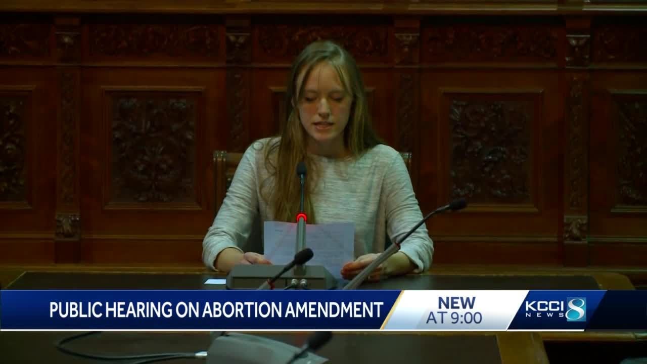 Public comment on proposed abortion amendment draws big crowd