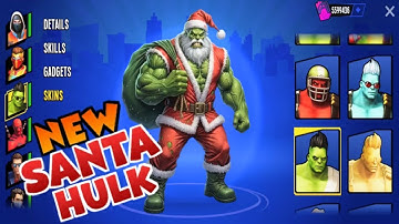🔥 NEW Santa Hulk Skin in Spider Fighter 3! 😱 How to Get It!