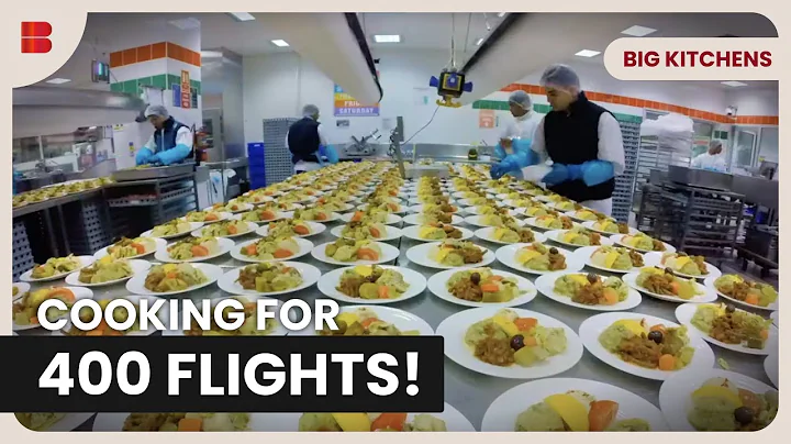 Behind Emirates Flight Catering Lines | Big Kitchens