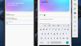Credit Card Form Using Flutter