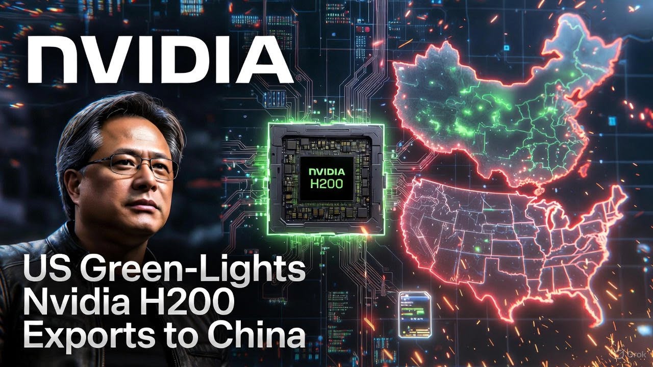 US Approves Nvidia H200 Chip Exports to China — A Major Tech War Shift ...