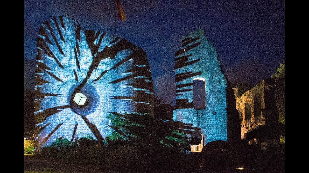 3D Videomapping - Lichtgespinste - Burg Hayn, Dreieich - M. Böttcher & C. Zürcher - OFFICIAL VIDEO